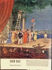 1939 Life Magazine Print Centerfold Show Boat Painting By Doris Lee