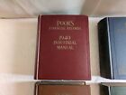 1940 Poor s Manuals Rare Complete Set  industrial  Utilities  Rail  Fiscal 