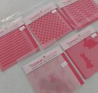 New The Cookie Countess Stencil Lot Alphabet Script Hearts Chevron Bunny Stripe