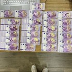 0 Euro Souvenir Banknotes 124pcs Set 26 Designs Reseller Pack  2 Uncirculated