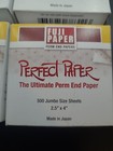 4 X Fuji Paper The Ultimate Perm End Paper Contains 500 Jumbo Size Sheets