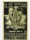 Eminem Dr  Dre Snoop Dogg  Ice Cube Up In Smoke Tour 2000 San Diego Poster