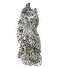 6 31 Ounce 2 1 3 Inch Vintage Heavy Casted Owl Sterling Figure Ebs9428 53124