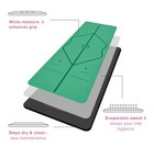 Used Liforme Travel Yoga Mat Non Slip Alignment -  2mm - W  Tags - Green