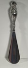 Vintage Repousse Sterling Silver Handle Shoe Horn