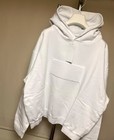 Maison Margiela 100  Cotton Pullover Hoodie Sweatshirt Size 46