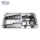 Mcculloch Micro Discectomy Lumbar Retractor Set Of 36 Blades   Sterilise Tray
