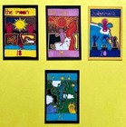 Set Of Printed Tarot Cards In Organza Bag  22 Cards  full Major Arcana   