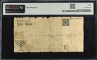 Poland Wwii Litzmannstadt Lodz Ghetto  10 Mark  1940 Banknote