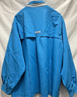 Habit Fishing Shirt Ls Teal Blue Vented Men 2xl Camping Outdoor Solar Factor 40 