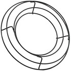 Metal Wire Door Wreath Frame - 8  Wide  Black  Thanksgiving  Christmas  Diy