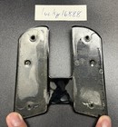Hybrid 1911   45 Style Grenade Wrap Paintball Grip - Grey   Black