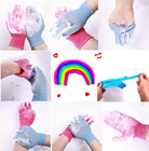24 Pcs Exfoliating Bath Gloves Shower Gloves 12 Colors Double Sided Exfoliating
