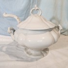 Red Cliff Ironstone  Vintage  1963  Soup Tureen With Ladle  Very Nice 