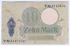 1906 Germany 10 Mark 2147636 Reichbanknote Paper Money