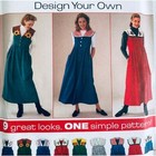 Simplicity 7316 Misses Jumper Sewing Pattern - 9 Collar Options Size 12-16 Uncut