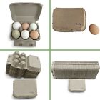 Half Dozen Egg Cartons - Henlay Blank Flat Top  Six Pack  2 Colors  20 Or 100