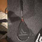 Tecnifibre Carboflex 125 S Squash Racquet W  Tecnifibre Cover Case Black white    