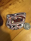 Polished  kenworth   Fordite Specimen Detroit Agate