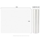 400 Clear Bags Plastic Produce Bag On A Roll Bread Storage Grocery Bag 10  X 14 