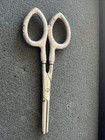 Antique Webster Sterling Silver And Steel Scissors 5 Inches Long