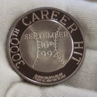 1992 Mlb Licensed 1 Oz  999 Silver Coin George Brett 3000th Hit