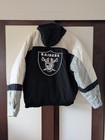 Rare Vintage Raiders Puffer Jacket Mirage Size Large Very Good Condition Nfl