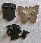 Grateful Dead Enamel Pin Set Of  3 