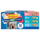 2p Purina Friskies Pate Seafood Favorites Variety Pack  Wet Cat Food 5 5 Oz Cans