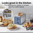 Hamilton Beach Contemporary 2 Slice Toaster With Wide Slots  Bagel Function  Toa