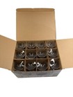 New Open Box Libbey 12 Piece Wine Party 12 5 Oz   370 Ml  Wine Glass Set 7 1 2 