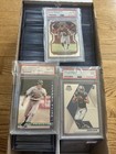 Huge 2 Row Sports Card Collection Auto Hof  Prizm Patch Rc   More Lot