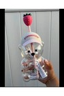 2026 Starbucks Pink Bearista Glass Cold Cup Strawberry Topper 591ml