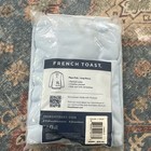 French Toast Boys School Uniform Pique Polo Long Sleeve Light Blue Flat Collar