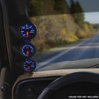 Black 7 Color Diesel Gauge Set - 60 Boost  1500 Pyrometer Egt  Trans Temp Gauges