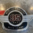 New Harley-davidson 95th Anniversary Fender Metal Medallion Stick On Emblem Usa