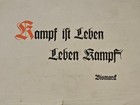 Bismarck Quote Ww2 Wwii German Feldpost Cover Soldiers Letter To Family 1942