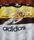 Vintage 80s Adidas Sweatshirt Cyclone Cycling Flushin 948 Multicolor Pullover L