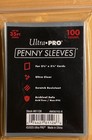  5  Ultra Pro Soft Penny Card Sleeves 100ct Standard Size Cards Free Shipping 