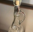 Vintage  i Dream Of Jeannie  Glass Genie Bottle Decanter W stopper Clear Bar