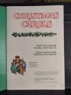 Vintage 1957 Whitman Christmas Carols Songbook Voice Piano Guitar Very Good 