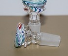 14mm Just Enough Swirl Tobacco Slide Bowl Small Bowl Thick 14 Mm Male