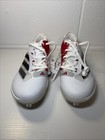 Adidas Adizero Impact Bsb Metal Baseball Cleats If8500 Men   s Size 8 White Red