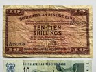 3 South African Banknotes - 10   20 Rand - 10 Shilling 1941 - Ships Free In Us 