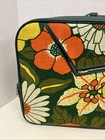 Vintage Funky 1970 s Flower Power Luggage Suitcase Boho Hippie Excellent