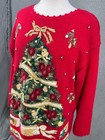 Heirloom Collectibles Unisex Multicolor Ugly Christmas Sweater Size S 2001