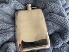 Sterling Silver Large Whiskey Flask Nearly Perfect Condition 