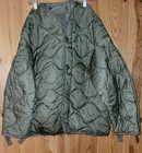 M65 Field Jacket Liner Military Nylon Cold Weather Insert Unisex Size Med-nwot