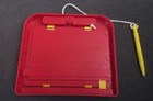 Red   Yellow Doodle Magnetic Drawing Board W  Yellow Stylus - Quick Erase   Jce
