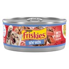 Purina Friskies Shreds Wet Cat Food  Beef In Gravy  5 5 Oz Cans  12-pack 